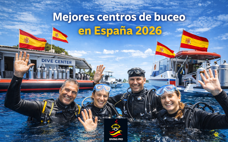 Mejores centros de buceo en España 2026