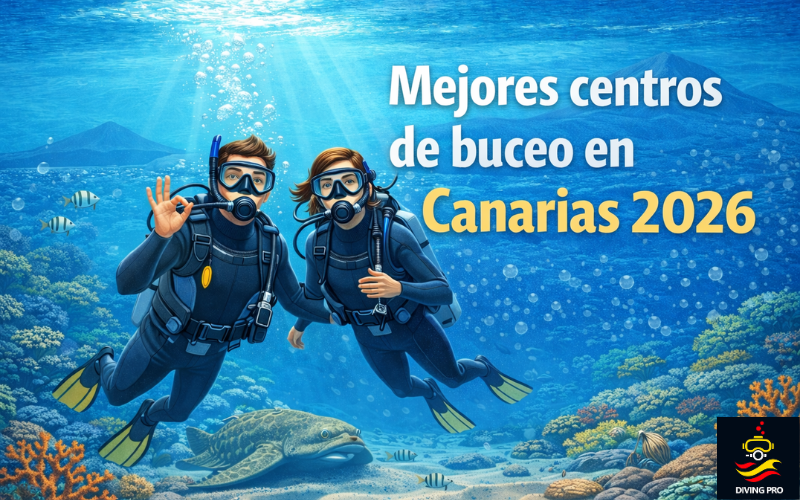 Centros de buceo en Canarias 2026