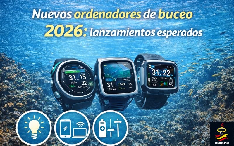 Nuevos ordenadores de buceo 2026
