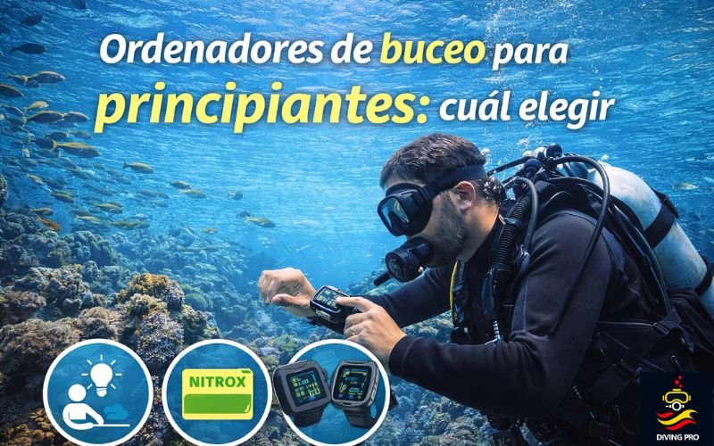 Ordenadores de buceo para principiantes
