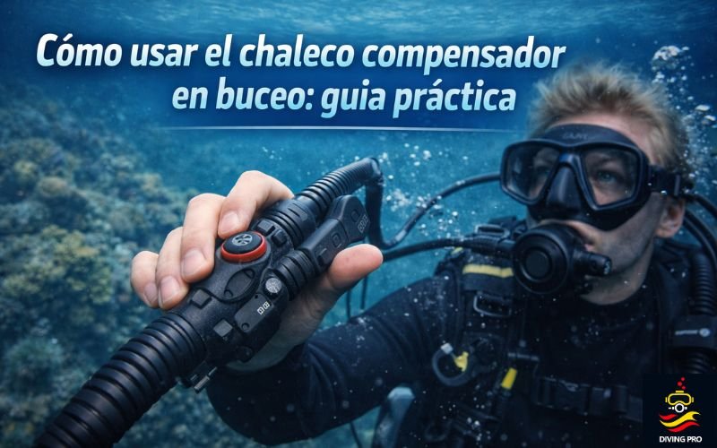 Cómo usar el chaleco compensador en buceo: guía práctica