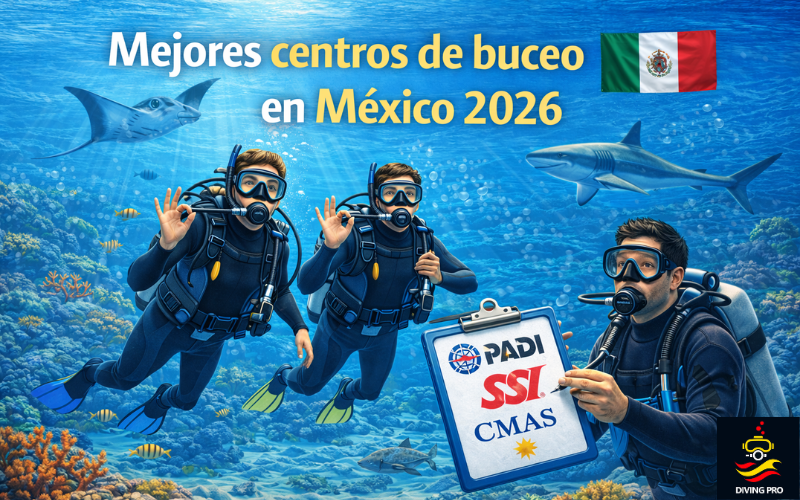 Mejores centros de buceo en México 2026 Mejores centros de buceo en México 2026