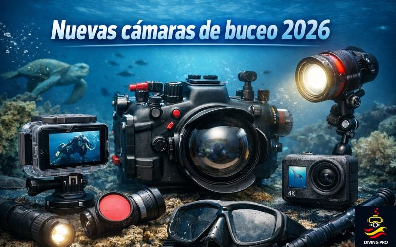 Nuevas cámaras de buceo 2026: soluciones tecnológicas