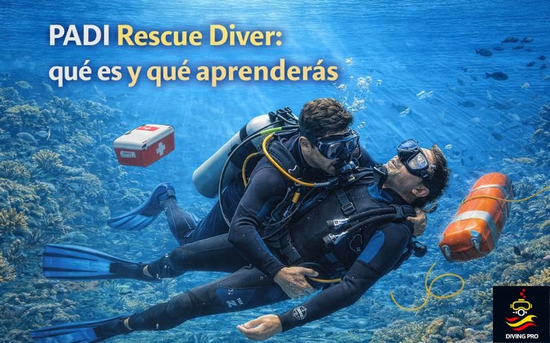 PADI Rescue Diver: qué es y qué aprenderás PADI Rescue Diver