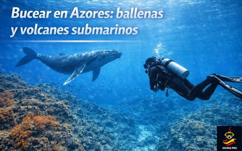 Bucear en Azores: ballenas y volcanes submarinos Bucear en Azores