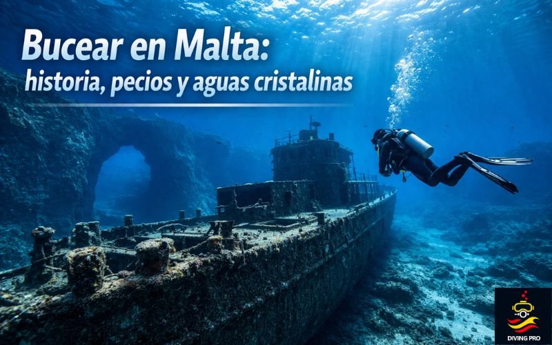 Bucear en Malta: historia, pecios y aguas cristalinas