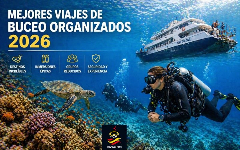 Mejores viajes de buceo organizados 2026