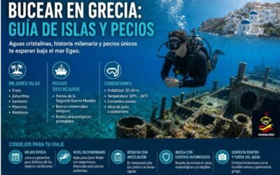 Bucear en Grecia: guía de islas y pecios