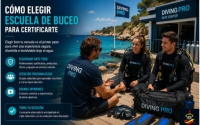 Cómo elegir escuela de buceo para certificarte