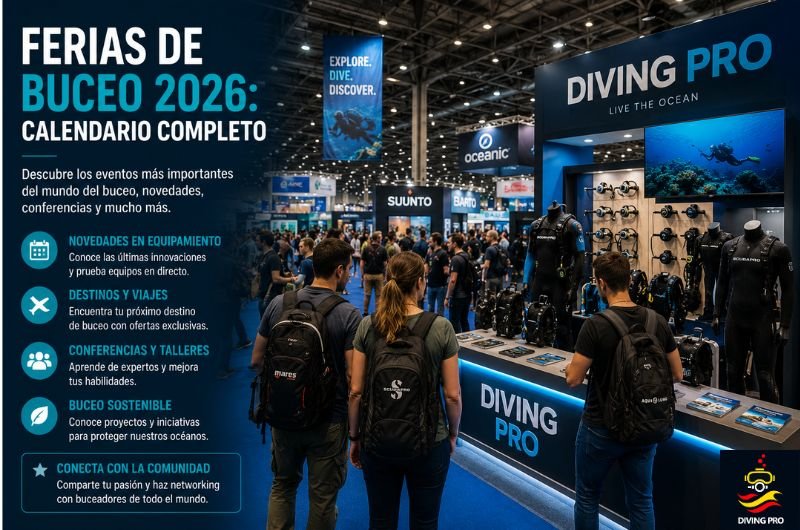 Ferias de buceo 2026: calendario completo Ferias de buceo 2026