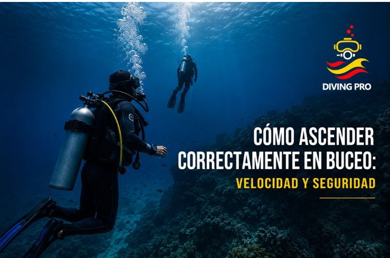 Cómo ascender correctamente en buceo