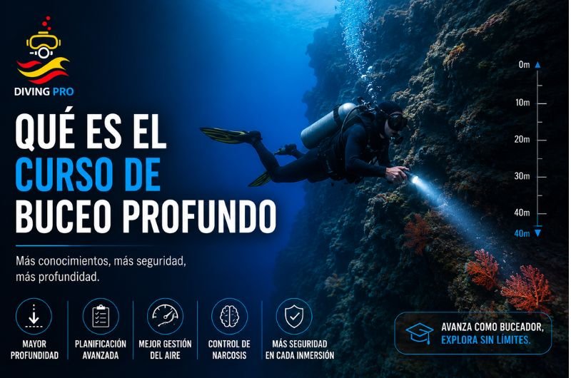 Curso de buceo profundo
