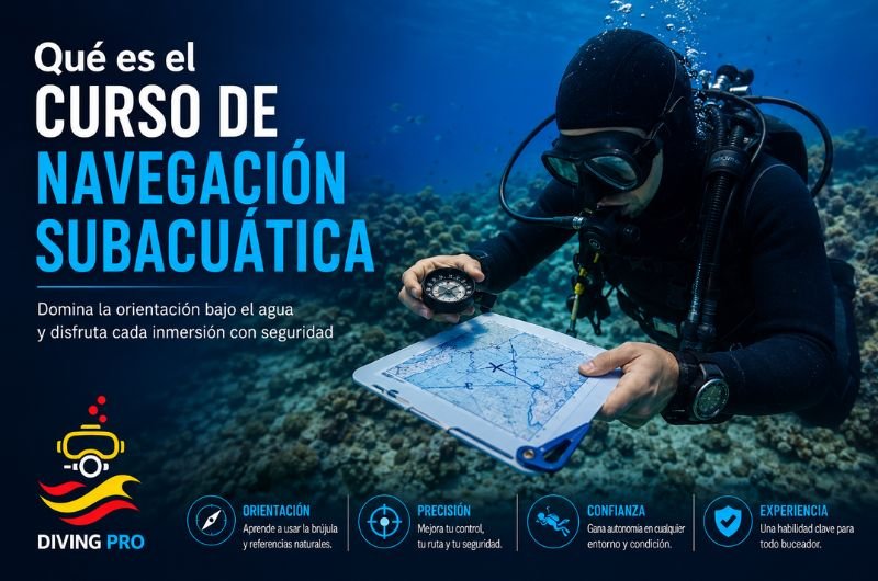 Qué es el curso de navegación subacuática