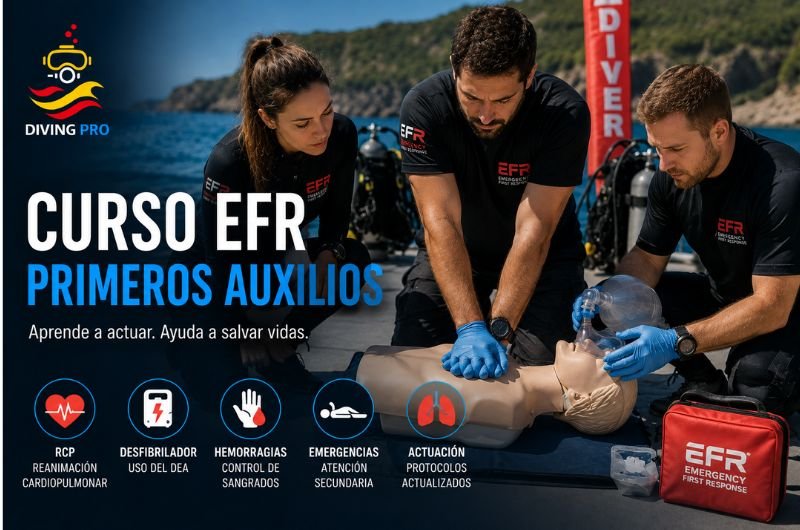 Curso de primeros auxilios EFR